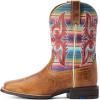 Ariat womens Lonestar Western Boot(Ridge Tan/Old Muted Serape)
