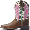 Ariat womens Lonestar Western Boot(Rowdy Rust)