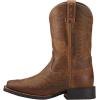 Kids’ Honor Western Cowboy Boot(Distressed Brown)