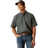 ARIAT 360 Airflow Classic Fit Shirt(Gray Pinstripe)
