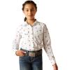 ARIAT Girls’ Thunderbird Shirt(White)