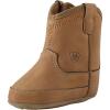 ARIAT Lil’ Stompers Infant Unisex Western Boots(Light Brown (Heritage Roper))
