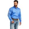 ARIAT Male Team Logo Twill Classic Fit Shirt Sea Scape USA 3X-Large(Reykjavic Blue/Ginger Bread Southwest)