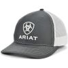 ARIAT Men’s Ariat Shield Richardson 112 Snapback Cap(Gray)