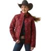 ARIAT Mens Crius Insulated Jacket(Burnt Rose Print)