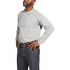 ARIAT Mens Fr Baselayer T-Shirt(Silver Fox)
