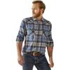 ARIAT Men’s Hiro Retro Fit Shirt(Moon Howl)