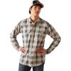 ARIAT Men’s Hiro Retro Fit Shirt(Vaporous Gray)