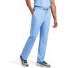 ARIAT Mens Jacobi Utility Stretch Scrub Pant(Light Blue Heather)