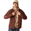 ARIAT Men’s Logo 2.0 Softshell Jacket(Shaved Chocolate)