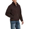 ARIAT Men’s Patriot Water Resistant Softshell Jacket, Charcoal(Coffeebean)