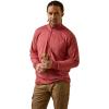 ARIAT Men’s Rebar Foundation 1/4 Zip Shirt(Brick Red)