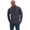 ARIAT Men’s Rebar Foundation 1/4 Zip Shirt(Charcoal Heather)