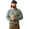 ARIAT Mens Rebar Heat Fighter Long Sleeve T-Shirt(Lily Pad/Periscope)
