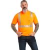 ARIAT Men’s Rebar Hi-Vis ANSI Tee(Hi-vis Orange)