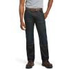 ARIAT Men’s Rebar M5 Durastretch Basic Double Front Stackable Straight Leg Jean(Blackstone)