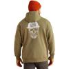 ARIAT Men’s Rebar Roughneck Pullover Hoodie(Deep Lichen)