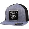 ARIAT Men’s Snapback Flex Fit Shield Logo Cap(Blue)