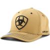 ARIAT Men’s Snapback Flex Fit Shield Logo Cap(Tan)