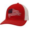 ARIAT Men’s Snapback Flex Fit Small Shield Logo Cap(Red)