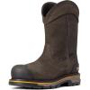 ARIAT Men’s Stump Jumper Waterproof Composit Toe Work Boot(Iron Coffee)