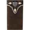 ARIAT Men’s Triangle Top Rodeo Wallet(Brown)