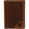 ARIAT Men’s Trifold Wallet Brown