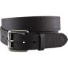 ARIAT Men’s Triple Row Stitch Leather Work Belt with Removable Roller Buckle(Brown)