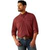 ARIAT Men’s Venttek Outbound Classic Fit Shirt(Red Mahogany)