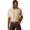 ARIAT Men’s Venttek Outbound Classic Fit Shirt(Taupe Grey)