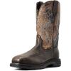 ARIAT Men’s Workhog Xt Coil Wide Square Toe Carbon Toe Work Boot(Woodsmoke)