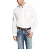 ARIAT Mens Wrinkle Free Solid Shirt(White)