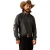 ARIAT Pro Series Norbert Classic Fit Shirt(Black/Khaki)