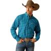 ARIAT Pro Series Norbert Classic Fit Shirt(Blue)