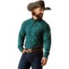 ARIAT Pro Series Norbert Classic Fit Shirt(Deep Teal)