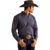 ARIAT Pro Series Norbert Classic Fit Shirt(Navy Blue)