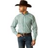 ARIAT Pro Series Norbert Classic Fit Shirt(Teal)