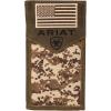 ARIAT Unisex-Adult’s Patriot Digital Camo Rodeo Wallet, brown(Brown)
