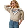 ARIAT Women’s Chimayo Embroidered Sweatshirt(Brindle)