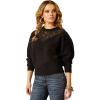 ARIAT Womens Magnolia Sweater(Black)