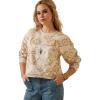 ARIAT Women’s O’keefe Sweatshirt(Brazilian Sand)