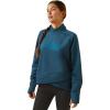 ARIAT Women’s Tek Crossover Sweatshirt(Reflecting Pond)