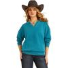 ARIAT Women’s Unwind Sweatshirt(Ocean Depths)