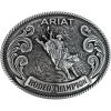 ARIAT Youth Belt Rodeo Champion Buckle with Bull Rider Motif