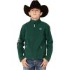 ARIAT Youth New Team Softshell MEXICO Water Resistant Jacket(Verde)