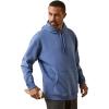 ARIAT mens Logo Hoodie(Coastal Fjord)