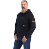 ARIAT mens Rebar Regulator Full Zip Hoodie(Black)