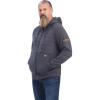 ARIAT mens Rebar Regulator Full Zip Hoodie(Rebar Grey)