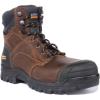 ARIAT womens Treadfast 6″ Waterproof Steel Toe Work Boot(Dark Brown)