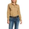 Ariat FR Woman’s Featherlight Work Shirt(Khaki)
